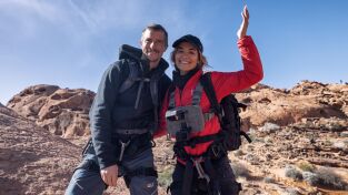 Famosos en peligro: el desafío. Famosos en peligro: el...: Rita Ora en el Valle de Fuego