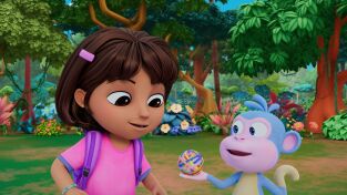 Dora. T(T1). Dora (T1): Los colores perdidos de Arcoíris / La pelota de gomas elásticas de Botas