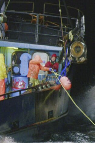 Pesca radical. Pesca radical: Bola de demolición en el mar de Bering