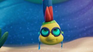 Disney Junior Ariel Single Story. T(T1). Disney Junior... (T1): Momento de la pancarta, A
