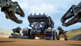 Dinotrux. T(T1). Dinotrux (T1): Socavón
