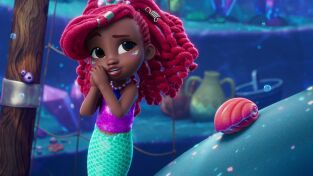 Disney Junior Ariel Single Story. T(T1). Disney Junior... (T1): Almejas