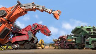 Dinotrux. T(T1). Dinotrux (T1): Tobogán