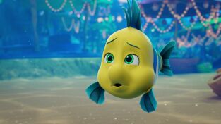 Disney Junior Ariel Single Story. T(T1). Disney Junior... (T1): Problemas con la caja de juguetes navideña