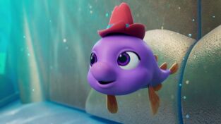 Disney Junior Ariel Single Story. T(T1). Disney Junior... (T1): La canguro de sepias