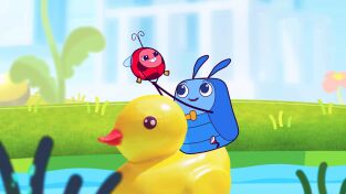 Bug'n'Play al rescate. T(T1). Bug'n'Play al... (T1): Bayas / Tobogán acuático / Excavadora