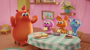 Cuddlies. T(T1). Cuddlies (T1): Almorzando con Ñam Ñam / Tickles tiene un resfriado / Despierta Dodo