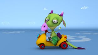 Draco. T(T1). Draco (T1): Tarta de zanahoria / Trampolín / Cama / Coche / Armario