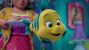 Disney Junior Ariel Single Story. T(T1). Disney Junior... (T1): Cuevas Marinas del Arcoíris