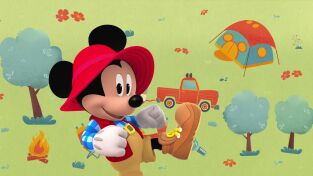 Mickey & Yo. T(T3). Mickey & Yo (T3): Vídeo musical de los campistas felices