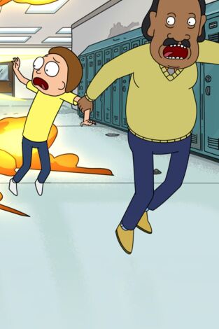 Rick and Morty. T(T7). Rick and Morty (T7): Ep.8 El origen de los Numericons: la película