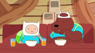 Hora de aventuras. T(T4). Hora de aventuras (T4): Clavadito a ti/ El achucho hombre