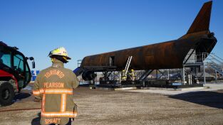 Dentro del aeropuerto de Toronto. Dentro del aeropuerto...: El accidente