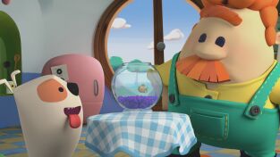 Walter y Dude y otras historias. T(T2). Walter y Dude y... (T2): Pez dorado / Trompeta / Tren