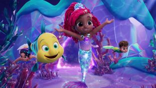 Disney Junior Ariel Single Story. T(T2). Disney Junior... (T2): El Mundo de Cristal