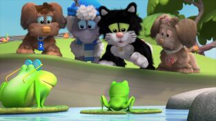 Adivina con Jess. T(T1). Adivina con Jess (T1): ¿Qué es esa pequeña criaturita que hay en el estanque?