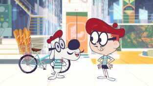 El show del Sr. Peabody y Sherman. T(T4). El show del Sr... (T4): P-Bro/La primera fuerza policial canina