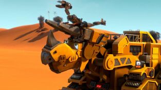 Dinotrux. T(T2). Dinotrux (T2): Velocidad