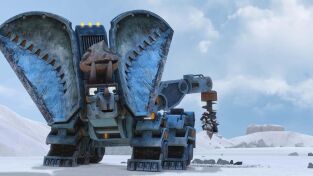 Dinotrux. T(T2). Dinotrux (T2): Combate