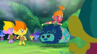 Trolls: ¡No pierdas el ritmo!. T(T1). Trolls: ¡No... (T1): La gran Poppy / Guerra de vecinos