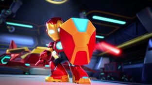 Iron Man y su superequipo. T(T1). Iron Man y su... (T1): El superequipo pilla la bandera / El superequipo y el melocotonero gigante