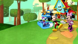 Disney Junior Mickey Mouse Funhouse. T(T1). Disney Junior... (T1): ¿Hay un fontanero en la casa? / Un cuento de peces