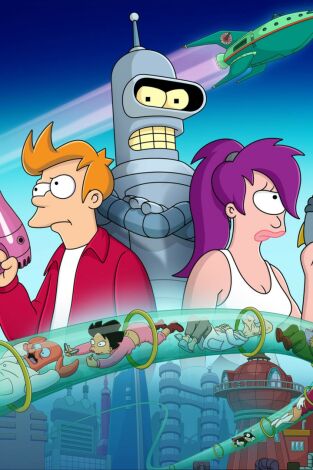Futurama. T(T1). Futurama (T1): Ep.9 El infierno está en los demás robots