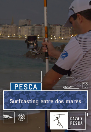 Surfcasting entre dos mares en la programación de Caza y Pesca HD (Ocio y Aficiones)
