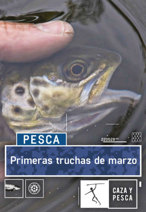 Primeras truchas de marzo en la programación de Caza y Pesca HD (Ocio y Aficiones)