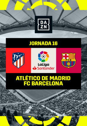 Poster de LaLiga Santander T22/23 · Jornada 16: Atlético de Madrid - Barcelona