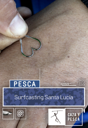 Surfcasting Santa Lucía en la programación de Caza y Pesca HD (Ocio y Aficiones)