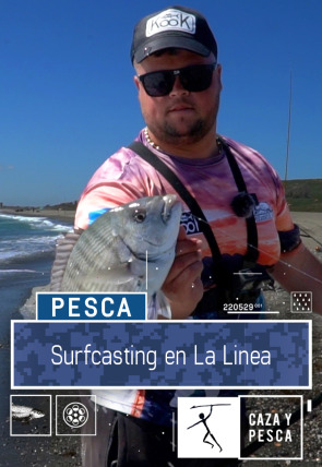 Surfcasting en La Línea en la programación de Caza y Pesca HD (Ocio y Aficiones)