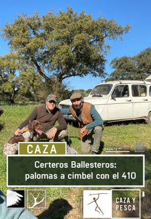 Certeros ballesteros: Palomas a cimbel con el 410 en la programación de Caza y Pesca HD (Ocio y Aficiones)