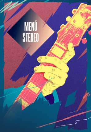 Póster de Menú Stereo