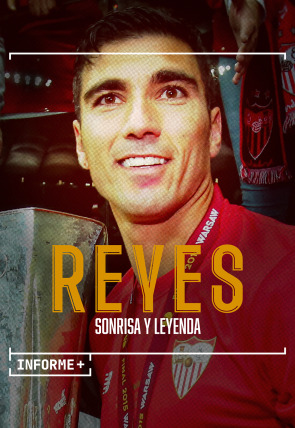 Póster de Informe Plus+. Reyes, sonrisa y leyenda