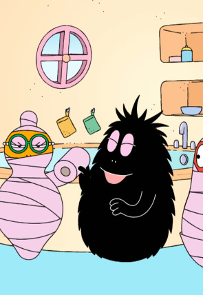 Barbapapa - ¡Una gran familia! T2 E11 · El club privado / Las algas verdes en la programación de Nick JR (Infantil)