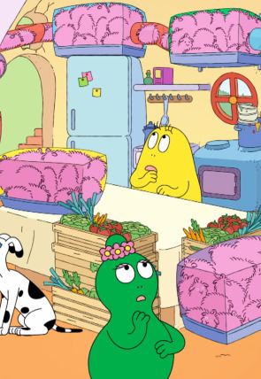 Barbapapa - ¡Una gran familia! T2 E12 · La invasión / La guerra de las bromas en la programación de Nick JR (Infantil)