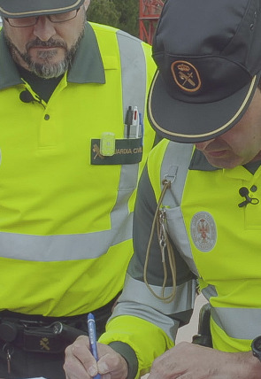 imagen de control de carreteras