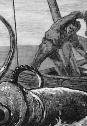 Póster de Misterios de las profundidades, con Jeremy Wade · La maldición del Kraken