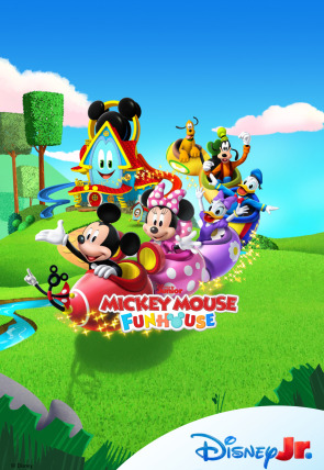 Disney Junior Mickey Mouse Funhouse T3 E19 · ¡Vamos a divertirnos! / ¡Imitando a Pete! en la programación de Disney Junior (Infantil)