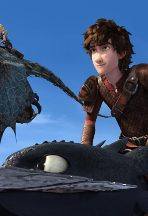 Dragones: Hacia nuevos confines T1 E18 · Mocoso recibe el hacha en la programación de Dreamworks HD (Infantil)