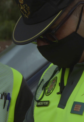 Póster de Control de carreteras