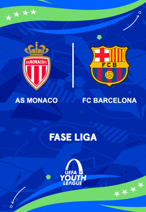 UEFA Youth League T24/25 · Jornada 1: Mónaco - Barcelona en la programación de M+ Liga de Campeones HD (Deportes)