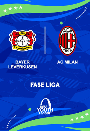UEFA Youth League T24/25 · Jornada 2: Bayer Leverkusen - Milan en la programación de M+ Liga de Campeones HD (Deportes)