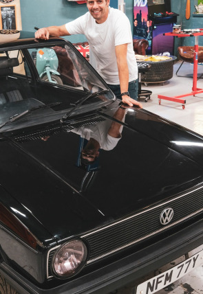 Joyas sobre ruedas: coches alucinantes T2 · El VW Gold GTI de David