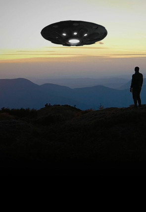 Póster de Extraterrestres. Ellos están entre nosotros: Los espigados negros · Los Espigados Negros