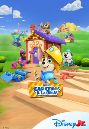¡Cachorros a la obra! T1 E18 · Pizza a la obra / Bebés constructores en la programación de Disney Junior (Infantil)
