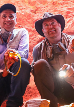 Póster de Expedición al pasado: Los secretos de Petra revelados