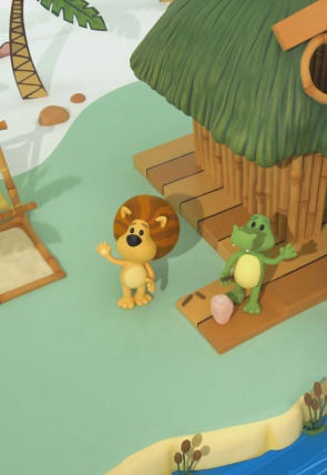 Raa Raa, el león ruidoso T2 E6 · Raa Raa y la banda de la Selva Selvática en la programación de Dreamworks HD (Infantil)