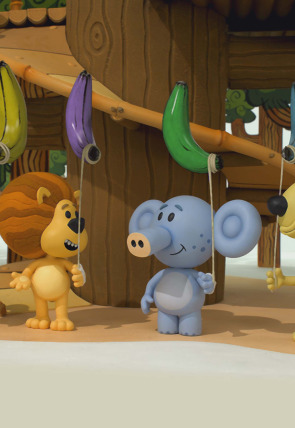 Raa Raa, el león ruidoso T2 E7 · Raa Raa y los globos de banana en la programación de Dreamworks HD (Infantil)